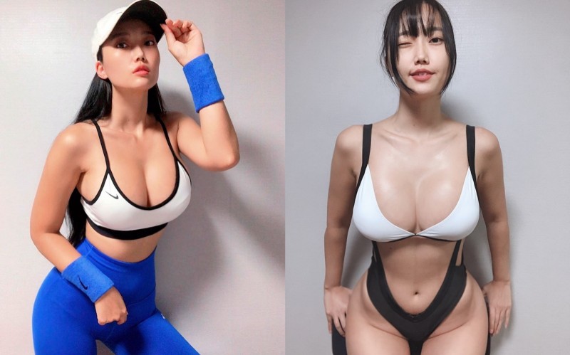 激似TWICE Momo！巨乳肥尻網紅「썬비키」前凸後翹葫蘆型身材猛爆　比基尼都撐到鬆