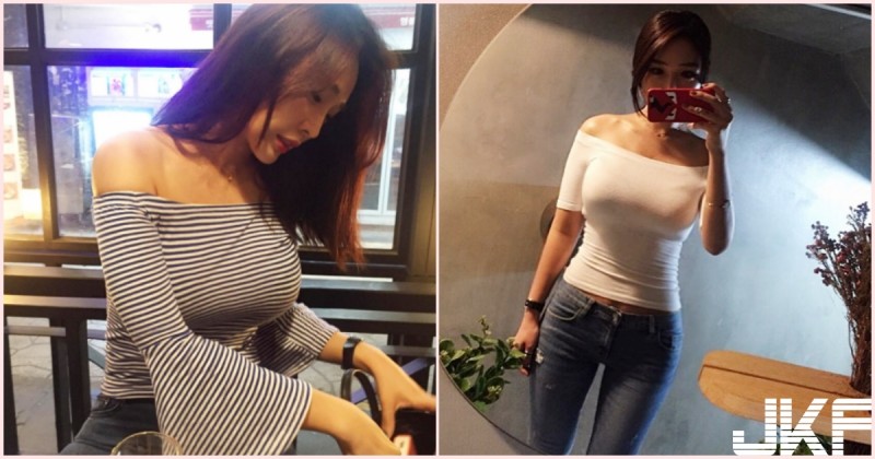 餐廳驚見「巨乳奶妹」男友視角好犯規！滿滿的乳量真讓人受不了…