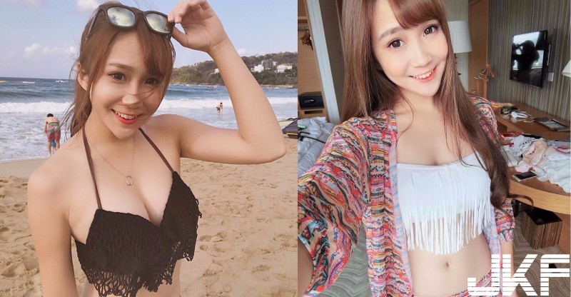 154白皙美肌「美乳小隻馬」太可愛！海灘曬「比基尼」讓人幻想大開